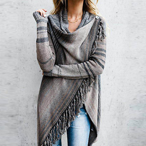 Women's Sweater Jumper Dress Knee Length Dress Yellow Gray Orange Light gray Black Long Sleeve Color Block Patchwork Fall Winter Casual 2021 S M L XL
Women's Sweater Jumper Dress Knee Length Dress Yellow Gray Orange Light gray Black Long Sleeve Color Block Patchwork Fall Winter Casual 2021 S M L XL