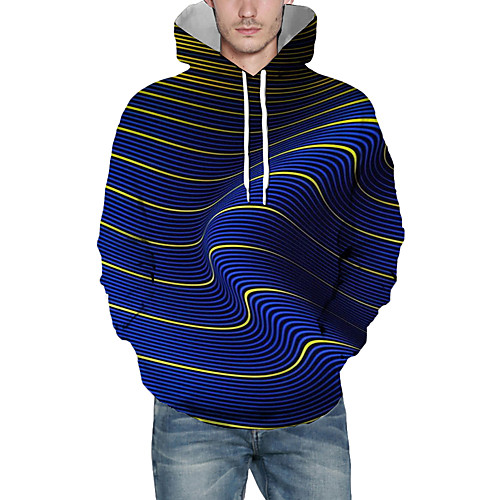 Men's Pullover Hoodie Sweatshirt Graphic Abstract 3D Front Pocket Hooded Daily 3D Print 3D Print Casual Hoodies Sweatshirts Long Sleeve Blue
Men's Pullover Hoodie Sweatshirt Graphic Abstract 3D Front Pocket Hooded Daily 3D Print 3D Print Casual Hoodies Sweatshirts Long Sleeve Blue