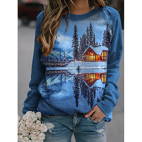Women's Hoodie Sweatshirt Graphic Christmas Daily Basic Casual Hoodies Sweatshirts Blue Green Royal Blue
Women's Hoodie Sweatshirt Graphic Christmas Daily Basic Casual Hoodies Sweatshirts Blue Green Royal Blue