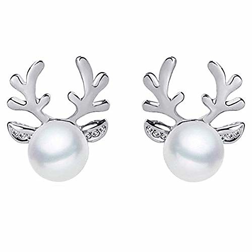 reindeer antlers ear stud earrings pearl stud earrings ear studs for women girl
reindeer antlers ear stud earrings pearl stud earrings ear studs for women girl