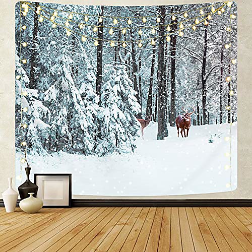 merry christmas tapestry deer tapestry snow forest woodland tapestry winter nature tapestries for christmas home decoration
merry christmas tapestry deer tapestry snow forest woodland tapestry winter nature tapestries for christmas home decoration