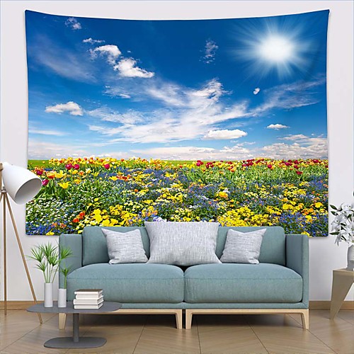 Wall Tapestry Art Decor Blanket Curtain Picnic Tablecloth Hanging Home Bedroom Living Room Dorm Decoration Polyester Landscape Modern Sky Flowers Grass
Wall Tapestry Art Decor Blanket Curtain Picnic Tablecloth Hanging Home Bedroom Living Room Dorm Decoration Polyester Landscape Modern Sky Flowers Grass