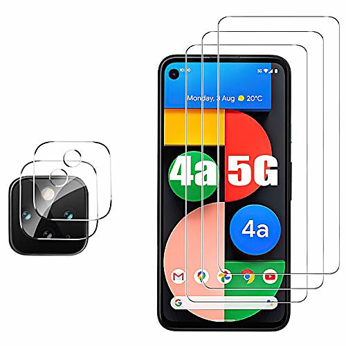 3-PCS TransparentScreen Protector 2-PCS Camera Lens Protector For Google Pixel 5 Pixel 4 XL Anti-Fingerprint Anti-Scratch Tempered Glass For Google Pixel 4a/ Pixel 4a 5G
3-PCS TransparentScreen Protector 2-PCS Camera Lens Protector For Google Pixel 5 Pixel 4 XL Anti-Fingerprint Anti-Scratch Tempered Glass For Google Pixel 4a/ Pixel 4a 5G