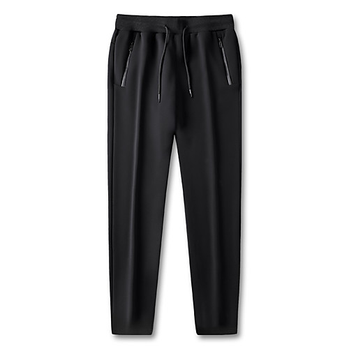 Men's Running Pants Athletic Bottoms Drawstring Zipper Elastane Winter Jogging Breathable Moisture Wicking Moisture Absorbent Normal Sport Solid Colored Black / Micro-elastic
Men's Running Pants Athletic Bottoms Drawstring Zipper Elastane Winter Jogging Breathable Moisture Wicking Moisture Absorbent Normal Sport Solid Colored Black / Micro-elastic
