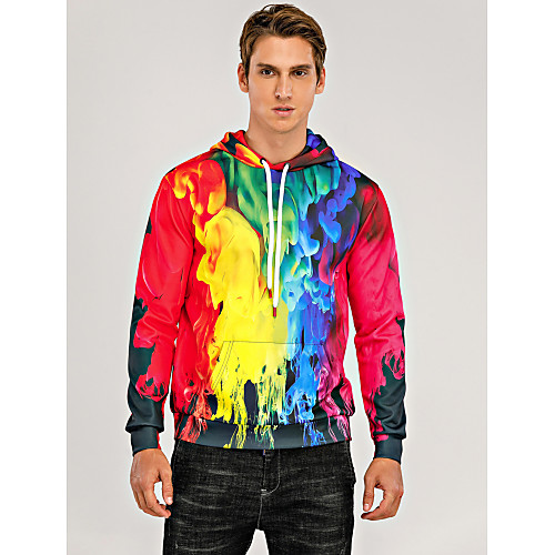 Men's Plus Size Hoodie Sweatshirt Hoodie Rainbow Hooded 3D Print Casual Hoodies Sweatshirts Rainbow / Fall / Winter
Men's Plus Size Hoodie Sweatshirt Hoodie Rainbow Hooded 3D Print Casual Hoodies Sweatshirts Rainbow / Fall / Winter