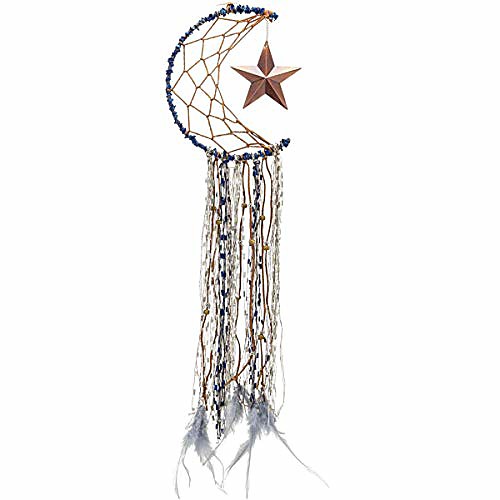 Boho Dream Catcher Handmade Gift Wall Hanging Decor Art Ornament Craft Moon Star Woven Macrame For Kids Bedroom Wedding Festival 2086cm
Boho Dream Catcher Handmade Gift Wall Hanging Decor Art Ornament Craft Moon Star Woven Macrame For Kids Bedroom Wedding Festival 2086cm
