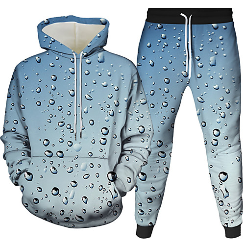 Women's Men's 3D Hoodies Set Graphic 3D 2 Piece Front Pocket Hooded Daily 3D Print 3D Print Casual Hoodies Sweatshirts Long Sleeve Blue Gold Black
Women's Men's 3D Hoodies Set Graphic 3D 2 Piece Front Pocket Hooded Daily 3D Print 3D Print Casual Hoodies Sweatshirts Long Sleeve Blue Gold Black