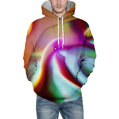 Men's Pullover Hoodie Sweatshirt Graphic Abstract 3D Front Pocket Hooded Daily 3D Print 3D Print Casual Hoodies Sweatshirts Long Sleeve Rainbow
Men's Pullover Hoodie Sweatshirt Graphic Abstract 3D Front Pocket Hooded Daily 3D Print 3D Print Casual Hoodies Sweatshirts Long Sleeve Rainbow