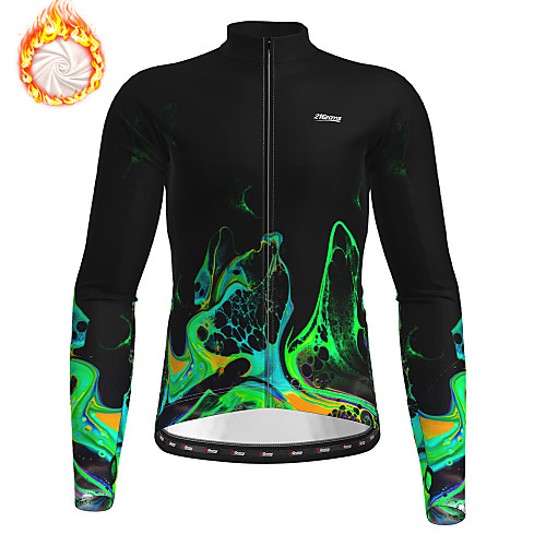 21Grams Men's Long Sleeve Cycling Jersey Winter Fleece Polyester Green Bike Jersey Top Mountain Bike MTB Road Bike Cycling Fleece Lining Warm Quick Dry Sports Clothing Apparel / Stretchy / Athleisure
21Grams Men's Long Sleeve Cycling Jersey Winter Fleece Polyester Green Bike Jersey Top Mountain Bike MTB Road Bike Cycling Fleece Lining Warm Quick Dry Sports Clothing Apparel / Stretchy / Athleisure
