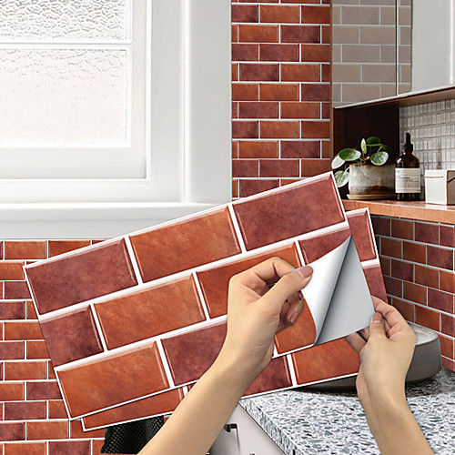 Imitation Retro Ceramic Tile Kitchen Sticker Waterproof and Oilproof Maple Leaf Red Flake Self-adhesive Decorative Wall Sticker 15cm30cm6pcs
Imitation Retro Ceramic Tile Kitchen Sticker Waterproof and Oilproof Maple Leaf Red Flake Self-adhesive Decorative Wall Sticker 15cm30cm6pcs
