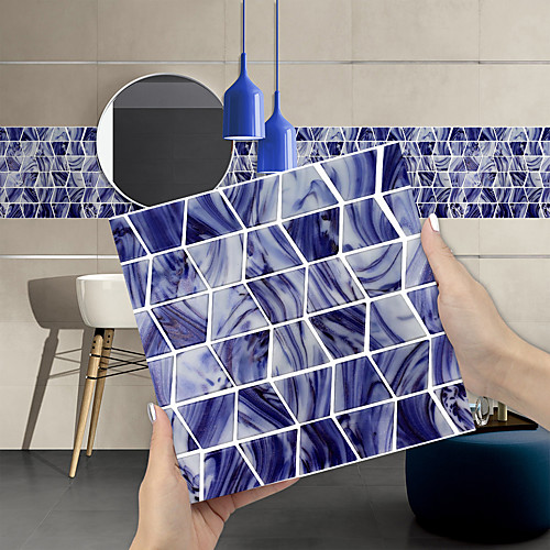 Imitation Epoxy Tile Sticker Purple Blue Mosaic Water Corrugated Wall Sticker House Renovation DIY Self-adhesive PVC Wallpaper Painting Kitchen Waterproof and Oilproof Wall Sticker
Imitation Epoxy Tile Sticker Purple Blue Mosaic Water Corrugated Wall Sticker House Renovation DIY Self-adhesive PVC Wallpaper Painting Kitchen Waterproof and Oilproof Wall Sticker