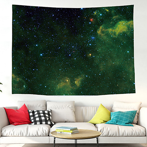 Wall Tapestry Art Decor Blanket Curtain Picnic Tablecloth Hanging Home Bedroom Living Room Dorm Decoration Polyester Green Starry Sky
Wall Tapestry Art Decor Blanket Curtain Picnic Tablecloth Hanging Home Bedroom Living Room Dorm Decoration Polyester Green Starry Sky
