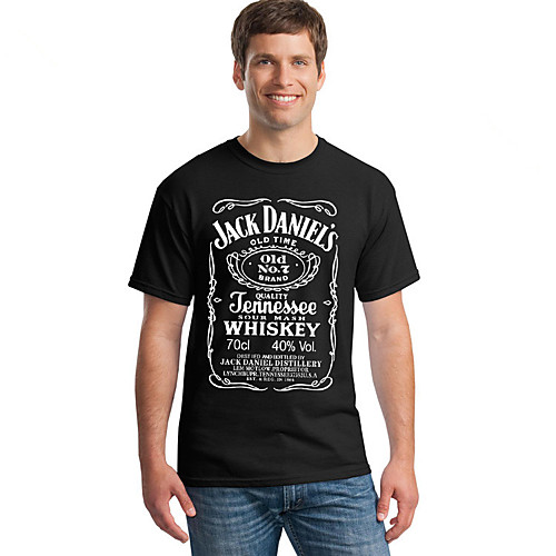 Men's T shirt Other Prints Letter Print Short Sleeve Daily Tops Cotton Basic White Black Red
Men's T shirt Other Prints Letter Print Short Sleeve Daily Tops Cotton Basic White Black Red