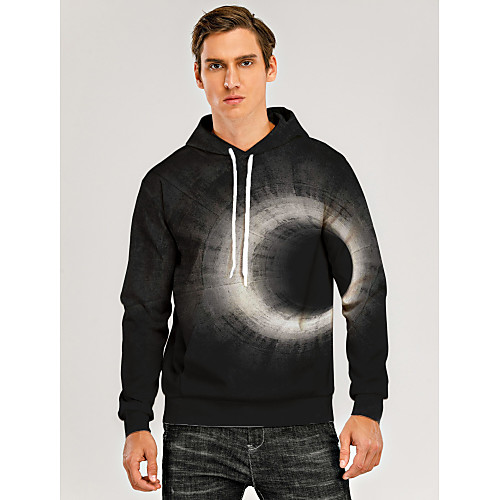 Men's Pullover Hoodie Sweatshirt Graphic Optical Illusion 3D Front Pocket Hooded Daily 3D Print 3D Print Casual Hoodies Sweatshirts Long Sleeve Black
Men's Pullover Hoodie Sweatshirt Graphic Optical Illusion 3D Front Pocket Hooded Daily 3D Print 3D Print Casual Hoodies Sweatshirts Long Sleeve Black