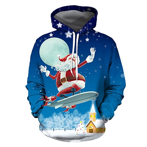 Men's Pullover Hoodie Sweatshirt Cartoon 3D Ugly Christmas Hooded Christmas 3D Print Casual Christmas Hoodies Sweatshirts Long Sleeve Blue
Men's Pullover Hoodie Sweatshirt Cartoon 3D Ugly Christmas Hooded Christmas 3D Print Casual Christmas Hoodies Sweatshirts Long Sleeve Blue