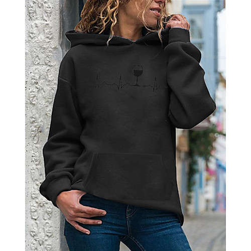 Women's Hoodie Pullover Print Daily Casual Hoodies Sweatshirts Loose Purple Yellow Blushing Pink
Women's Hoodie Pullover Print Daily Casual Hoodies Sweatshirts Loose Purple Yellow Blushing Pink