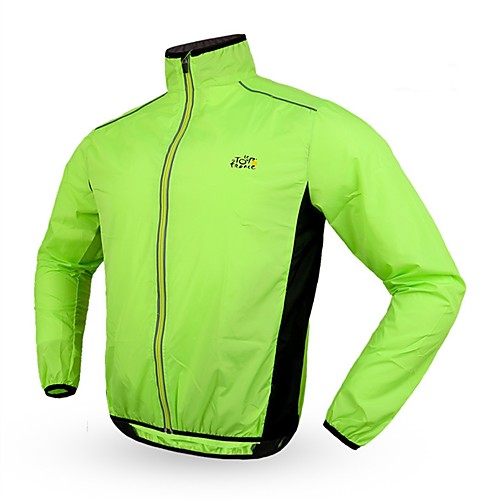 Women's Men's Cycling Jersey Polyester Bike Jacket Jersey Waterproof Breathable Reflective Strips Sports Solid Color Black / Green Clothing Apparel Regular Fit Bike Wear / Long Sleeve / Athleisure
Women's Men's Cycling Jersey Polyester Bike Jacket Jersey Waterproof Breathable Reflective Strips Sports Solid Color Black / Green Clothing Apparel Regular Fit Bike Wear / Long Sleeve / Athleisure