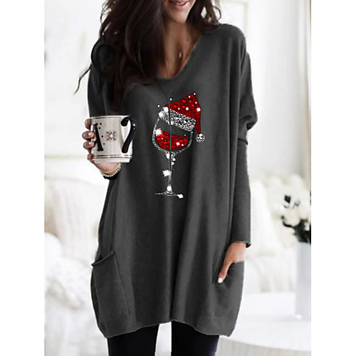 Women's Shift Dress Short Mini Dress Blue Gray Khaki Black Long Sleeve Print Print Fall V Neck Casual Christmas Loose 2021 S M L XL XXL 3XL
Women's Shift Dress Short Mini Dress Blue Gray Khaki Black Long Sleeve Print Print Fall V Neck Casual Christmas Loose 2021 S M L XL XXL 3XL