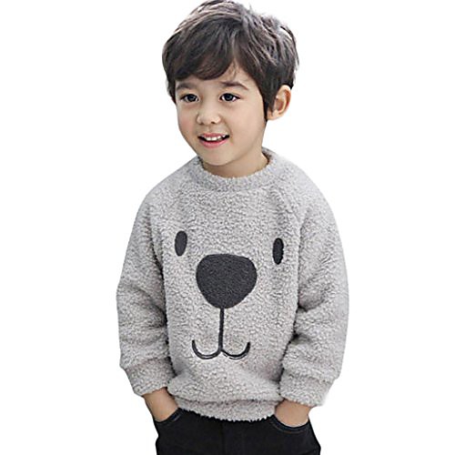 unisex baby blouse vovotrade toddler winter cute cartoon warm cotton sweatshirt boys girls round neck long sleeve soft pullover (90 (12-18months), grey)
unisex baby blouse vovotrade toddler winter cute cartoon warm cotton sweatshirt boys girls round neck long sleeve soft pullover (90 (12-18months), grey)