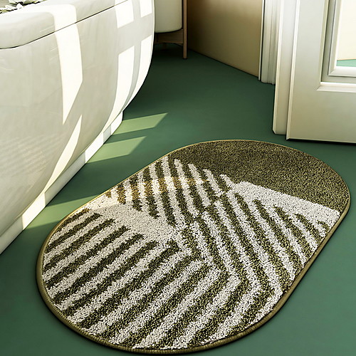 Bathroom Absorbent Non-slip Mats, Home Entrance Mats, Green and Blue, Bedroom Door Home Oval Mats
Bathroom Absorbent Non-slip Mats, Home Entrance Mats, Green and Blue, Bedroom Door Home Oval Mats