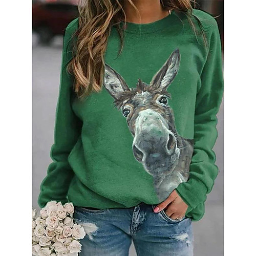 Women's Hoodie Sweatshirt Graphic Animal Daily Basic Casual Hoodies Sweatshirts Blue Khaki Green
Women's Hoodie Sweatshirt Graphic Animal Daily Basic Casual Hoodies Sweatshirts Blue Khaki Green
