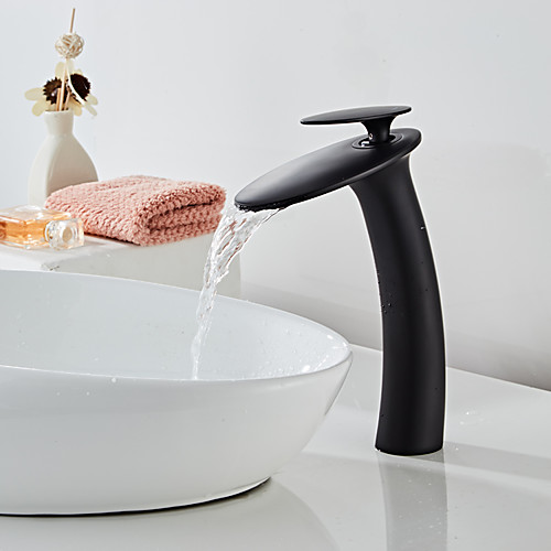 Single HandleBathroom Faucet,Oil-rubbed Bronze/Rustic Nickel/Black/White One Hole Waterfall, BrassBathroomSinkFaucetwithSupplyLines
Single HandleBathroom Faucet,Oil-rubbed Bronze/Rustic Nickel/Black/White One Hole Waterfall, BrassBathroomSinkFaucetwithSupplyLines