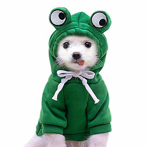 pet clothes,lovely summer fruit dog clothes,dog hooded fleece sweater, puppy clothes dog skirt dress cats clothes for small dogs cats puppy (frog, s)
pet clothes,lovely summer fruit dog clothes,dog hooded fleece sweater, puppy clothes dog skirt dress cats clothes for small dogs cats puppy (frog, s)