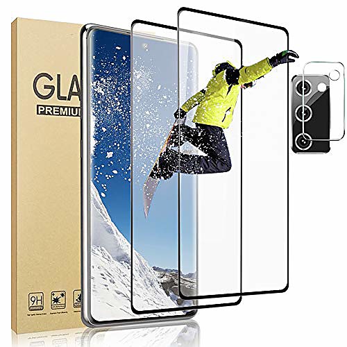 2 in 1 Samsung Galaxy S21 5G S21 Ultra Screen Protector, 9H Tempered Glass With Camera Lens Protector, 3Dcurved Full Coverage Fingerprint HD Glass Film For Samsung Galaxy S20 Plus S20 FE 5g S10 Plus
2 in 1 Samsung Galaxy S21 5G S21 Ultra Screen Protector, 9H Tempered Glass With Camera Lens Protector, 3Dcurved Full Coverage Fingerprint HD Glass Film For Samsung Galaxy S20 Plus S20 FE 5g S10 Plus