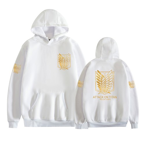 Inspired by Attack on Titan Mikasa Ackermann Cosplay Costume Hoodie Polyester / Cotton Blend Graphic Printing Harajuku Graphic Hoodie For Women's / Men's
Inspired by Attack on Titan Mikasa Ackermann Cosplay Costume Hoodie Polyester / Cotton Blend Graphic Printing Harajuku Graphic Hoodie For Women's / Men's
