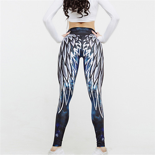 Women's Sporty Comfort Sports Gym Yoga Leggings Pants Patterned Ankle-Length Blue
Women's Sporty Comfort Sports Gym Yoga Leggings Pants Patterned Ankle-Length Blue