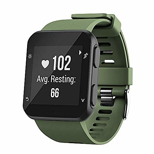 Replacement garmin forerunner 35 strap bands,silicone watch band compatible for garmin forerunner 35. (armygreen)
Replacement garmin forerunner 35 strap bands,silicone watch band compatible for garmin forerunner 35. (armygreen)