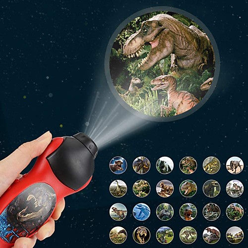 Flashlights Projector Lights Dinosaur LED Lighting Strange Toys Batteries Powered Button Battery Child's for Birthday Gifts and Party Favors 1 pcs Daily Wear
Flashlights Projector Lights Dinosaur LED Lighting Strange Toys Batteries Powered Button Battery Child's for Birthday Gifts and Party Favors 1 pcs Daily Wear