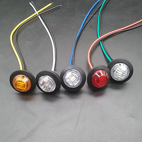 SENCART 10pcs Motorcycle / Car Light Bulbs Marker Lights 3LED Parking Lights Marker LED 12v Side Marker Trailer Lights in For Truck LED Turn Signal Lights / Side Marker Lights / Decoration Ligh
SENCART 10pcs Motorcycle / Car Light Bulbs Marker Lights 3LED Parking Lights Marker LED 12v Side Marker Trailer Lights in For Truck LED Turn Signal Lights / Side Marker Lights / Decoration Ligh