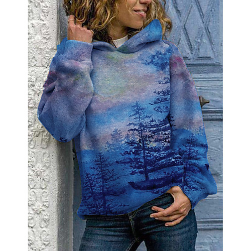 Women's Pullover Hoodie Sweatshirt Graphic Christmas Daily Casual Christmas Hoodies Sweatshirts Blue Gray Light Blue
Women's Pullover Hoodie Sweatshirt Graphic Christmas Daily Casual Christmas Hoodies Sweatshirts Blue Gray Light Blue