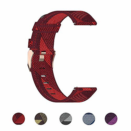 bands compatible with fitbit versa/versa 2/versa lite for women and men soft nylon sport breathable watch strap quick replacement wristband accessories for versa smartwatch (red)
bands compatible with fitbit versa/versa 2/versa lite for women and men soft nylon sport breathable watch strap quick replacement wristband accessories for versa smartwatch (red)