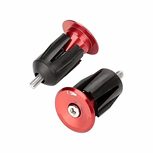 handlebar end caps bicycle handlebar end plug caps aluminum alloy handlebar plug for mountain bike road bicycle handlebar(red)
handlebar end caps bicycle handlebar end plug caps aluminum alloy handlebar plug for mountain bike road bicycle handlebar(red)