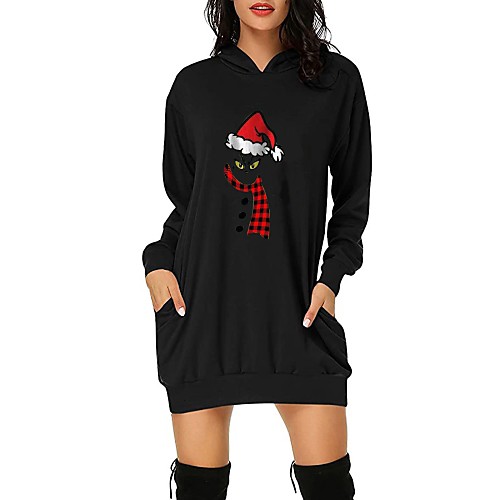 Women's T Shirt Dress Tee Dress Short Mini Dress White Black Red Long Sleeve Print Print Fall Winter V Neck Casual Loose 2021 S M L XL XXL 3XL
Women's T Shirt Dress Tee Dress Short Mini Dress White Black Red Long Sleeve Print Print Fall Winter V Neck Casual Loose 2021 S M L XL XXL 3XL