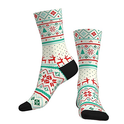 Crew Socks Compression Socks Calf Socks Athletic Sports Socks Cycling Socks Women's Men's Bike / Cycling Breathable Soft Comfortable 1 Pair Graphic Christmas Santa Claus Cotton White S M / Stretchy
Crew Socks Compression Socks Calf Socks Athletic Sports Socks Cycling Socks Women's Men's Bike / Cycling Breathable Soft Comfortable 1 Pair Graphic Christmas Santa Claus Cotton White S M / Stretchy
