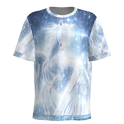 Men's T shirt 3D Print Graphic 3D Animal Print Short Sleeve Daily Tops White / Navy
Men's T shirt 3D Print Graphic 3D Animal Print Short Sleeve Daily Tops White / Navy