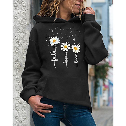 Women's Pullover Hoodie Sweatshirt Floral Daily Casual Hoodies Sweatshirts Loose Purple Yellow Blushing Pink
Women's Pullover Hoodie Sweatshirt Floral Daily Casual Hoodies Sweatshirts Loose Purple Yellow Blushing Pink