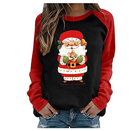 Women's Pullover Sweatshirt Ugly Christmas Christmas Daily Casual Christmas Hoodies Sweatshirts Loose Gray White Black
Women's Pullover Sweatshirt Ugly Christmas Christmas Daily Casual Christmas Hoodies Sweatshirts Loose Gray White Black