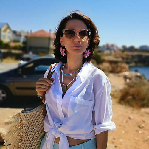 Women's Pendant Necklace Necklace Stacking Stackable Friends Precious Lucky Hope Blessed Unique Design Ethnic Fashion Punk Glass Stone Alloy Blue 50 cm Necklace Jewelry 2pcs For Street Sport Gift
Women's Pendant Necklace Necklace Stacking Stackable Friends Precious Lucky Hope Blessed Unique Design Ethnic Fashion Punk Glass Stone Alloy Blue 50 cm Necklace Jewelry 2pcs For Street Sport Gift