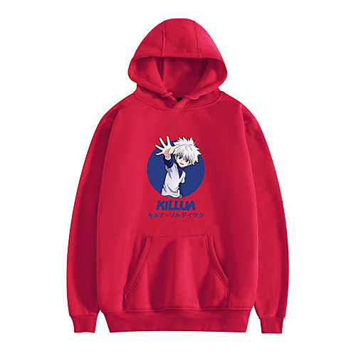 Inspired by Hunter X Hunter Killua Zoldyck Cosplay Costume Hoodie Polyester / Cotton Blend Graphic Printing Harajuku Graphic Hoodie For Women's / Men's
Inspired by Hunter X Hunter Killua Zoldyck Cosplay Costume Hoodie Polyester / Cotton Blend Graphic Printing Harajuku Graphic Hoodie For Women's / Men's