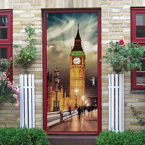 Imitation Big Ben Self-adhesive Creative Door Stickers Living Room DIY Decorative Home Waterproof Wall Stickers
Imitation Big Ben Self-adhesive Creative Door Stickers Living Room DIY Decorative Home Waterproof Wall Stickers