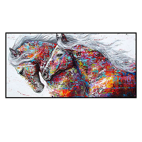 100% Hand-Painted Contemporary Art Oil Painting On Canvas Modern Paintings Home Interior Decor Abstract Art Horse Painting Large Canvas Art(Rolled Canvas without Frame)
100% Hand-Painted Contemporary Art Oil Painting On Canvas Modern Paintings Home Interior Decor Abstract Art Horse Painting Large Canvas Art(Rolled Canvas without Frame)