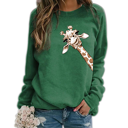 Women's Hoodie Sweatshirt Graphic Animal Daily Basic Casual Hoodies Sweatshirts Blue Khaki Green
Women's Hoodie Sweatshirt Graphic Animal Daily Basic Casual Hoodies Sweatshirts Blue Khaki Green