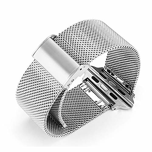 Watch Band for Apple Watch Series 6/se/5/4 /3/2/1 44mm 42mm 40mm 38mm Apple Milanese Loop Stainless Steel Wrist Strap
Watch Band for Apple Watch Series 6/se/5/4 /3/2/1 44mm 42mm 40mm 38mm Apple Milanese Loop Stainless Steel Wrist Strap