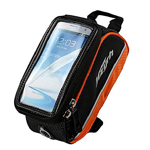 bicycle frame pannier bag fashionable mountain bike front tube bag front phone holder (orange, s)
bicycle frame pannier bag fashionable mountain bike front tube bag front phone holder (orange, s)