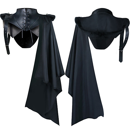 Knight Ritter Outlander Retro Vintage Medieval Steampunk Masquerade Tuxedo Men's Costume Black Vintage Cosplay Party Halloween / Shawl
Knight Ritter Outlander Retro Vintage Medieval Steampunk Masquerade Tuxedo Men's Costume Black Vintage Cosplay Party Halloween / Shawl