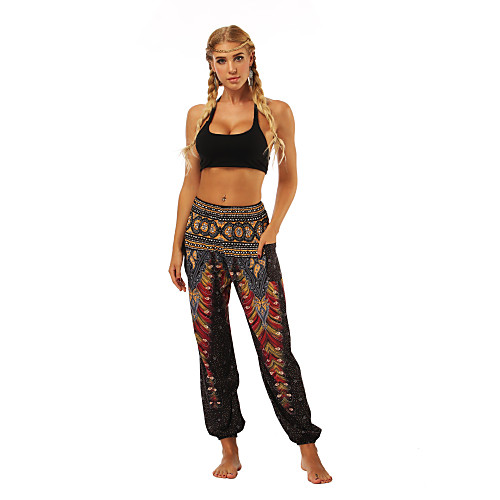 Women's Yoga Boho Comfort Sports Gym Yoga Pants Bloomers Pants Pattern Full Length Print Purple
Women's Yoga Boho Comfort Sports Gym Yoga Pants Bloomers Pants Pattern Full Length Print Purple